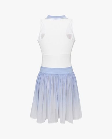  FILA - Đầm thể thao mini cổ bẻ sát nách 