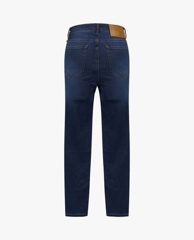  GIGI - Quần jeans nữ ống đứng wash bạc mài rách 