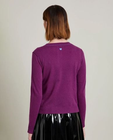  MAX&Co. - Áo dệt kim nữ cổ tròn tay dài Badia 