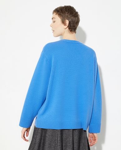  MAX&Co. - Áo dệt kim nữ cổ tròn tay dài Paprica 