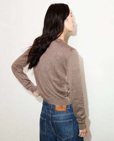  MAX&Co. - Áo sweater nữ cổ tròn tay dài Mcocomma 