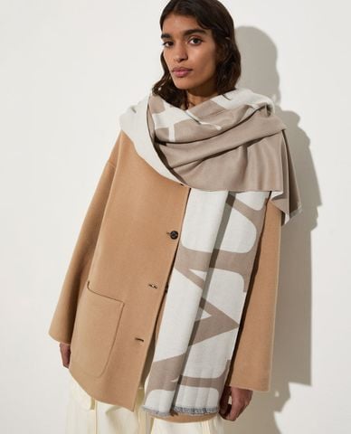  MAX&Co. - Khăn choàng nữ phom chữ nhật Mcaindole 