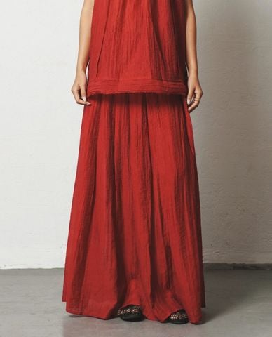  THOME - Chân váy xếp li maxi dáng xòe Nhị Trúc 