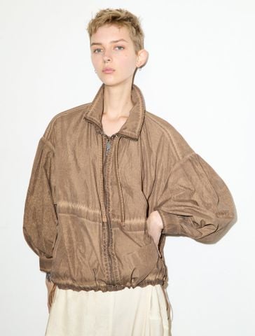  MAX&Co. - Áo khoác bomber nữ cổ bẻ tay dài Mcovisiera 