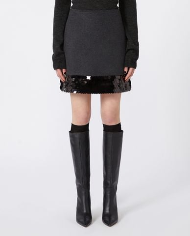  WEEKEND MAX MARA - Chân váy chữ A mini đính sequin Bronte 