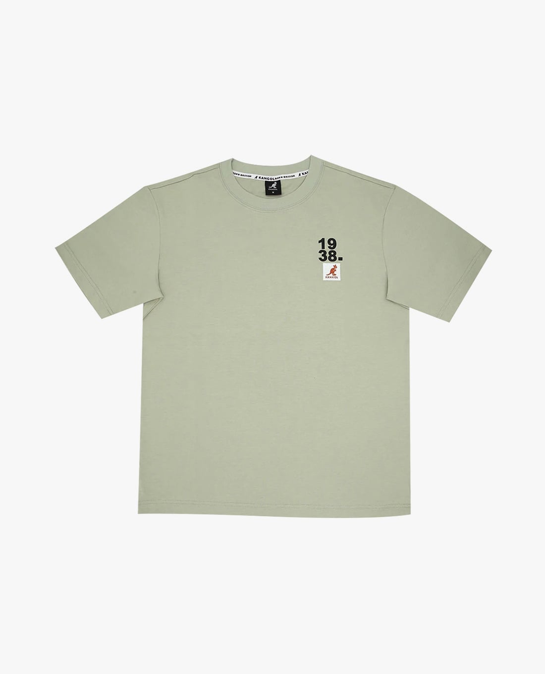 KANGOL - Áo thun unisex tay ngắn in họa tiết