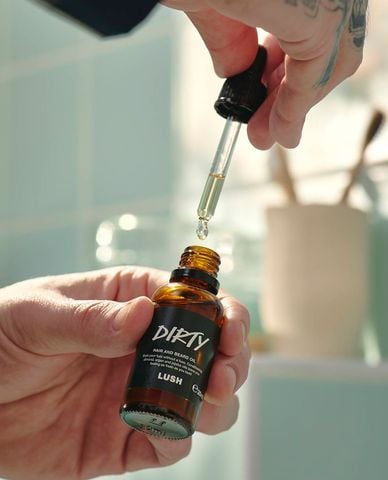 LUSH - Dầu dưỡng tóc và râu Dirty 