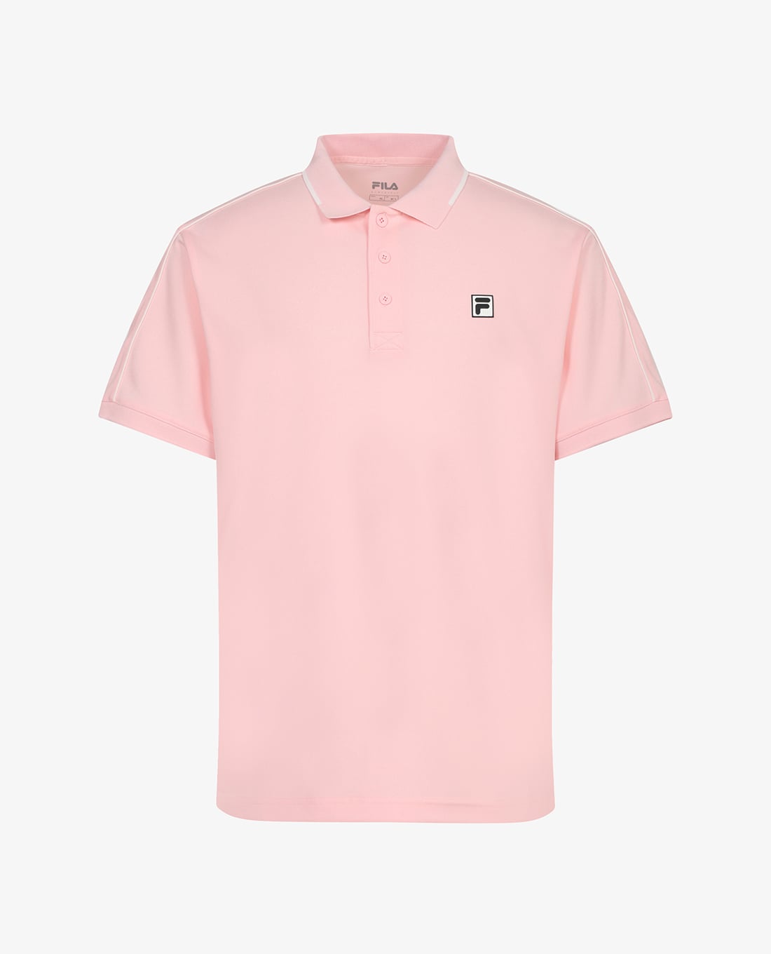 FILA - Áo polo unisex cổ bẻ tay ngắn Tennis