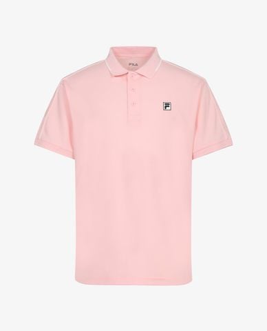  FILA - Áo polo unisex cổ bẻ tay ngắn Tennis 