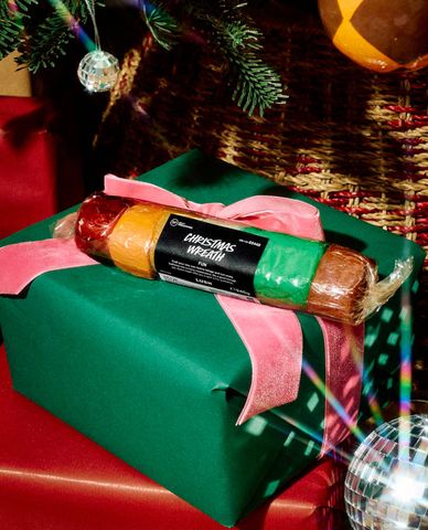  LUSH - Thanh tắm làm sạch Christmas Wreath 