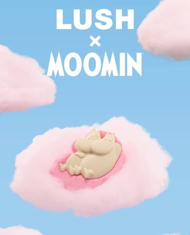  LUSH - Xà phòng tắm Moomin Delight 