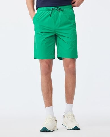  USPA - Quần short nam ngang gối lưng thun dây rút 