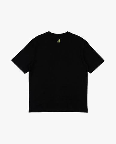  KANGOL - Áo thun unisex cổ tròn tay ngắn in họa tiết 