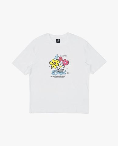  KANGOL - Áo thun unisex tay ngắn in họa tiết 