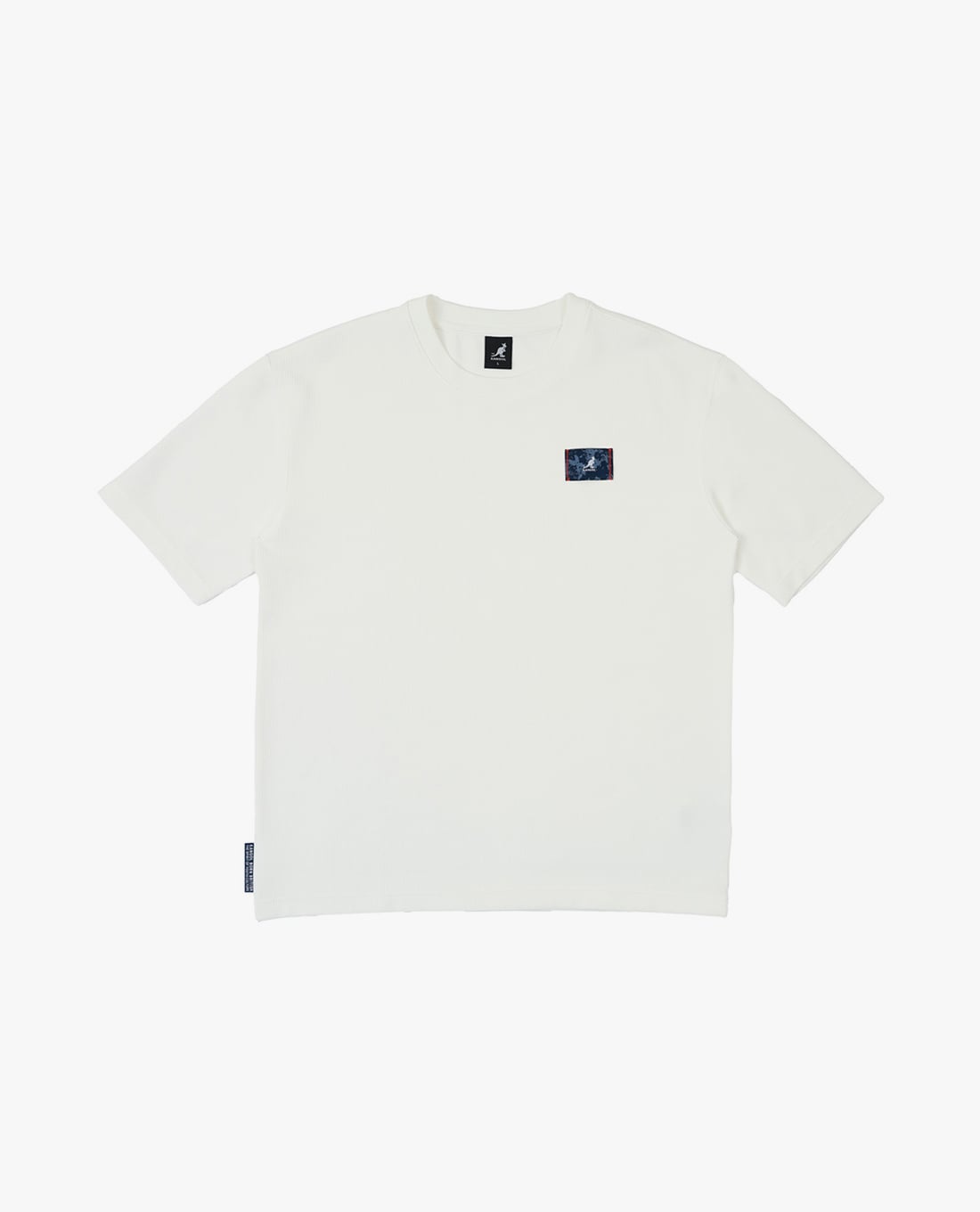 KANGOL - Áo thun unisex tay ngắn thêu họa tiết