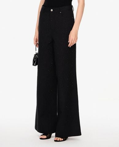  GIGI - Quần nữ ống rộng đính hạt 