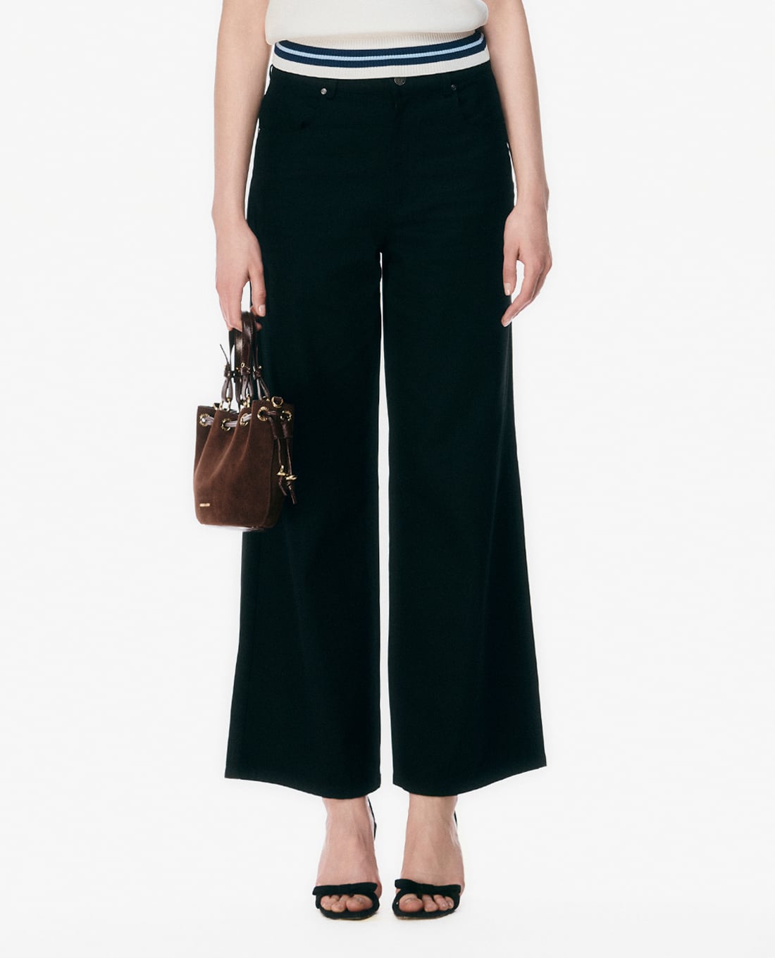 GIGI - Quần nữ ống rộng cổ điển