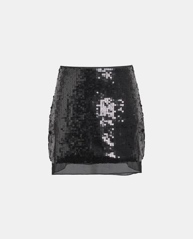  GIGI - Chân váy chữ A mini đính sequin 