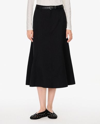  GIGI - Chân váy chữ A midi dáng xoè 