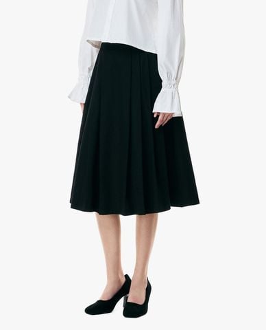 GIGI - Chân váy xếp li midi thanh lịch 