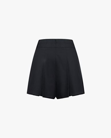  GIGI - Quần short nữ ống rộng xếp li 