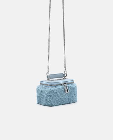  PEDRO - Túi xách nữ hình hộp chữ nhật Ari Faux Fur Mini 