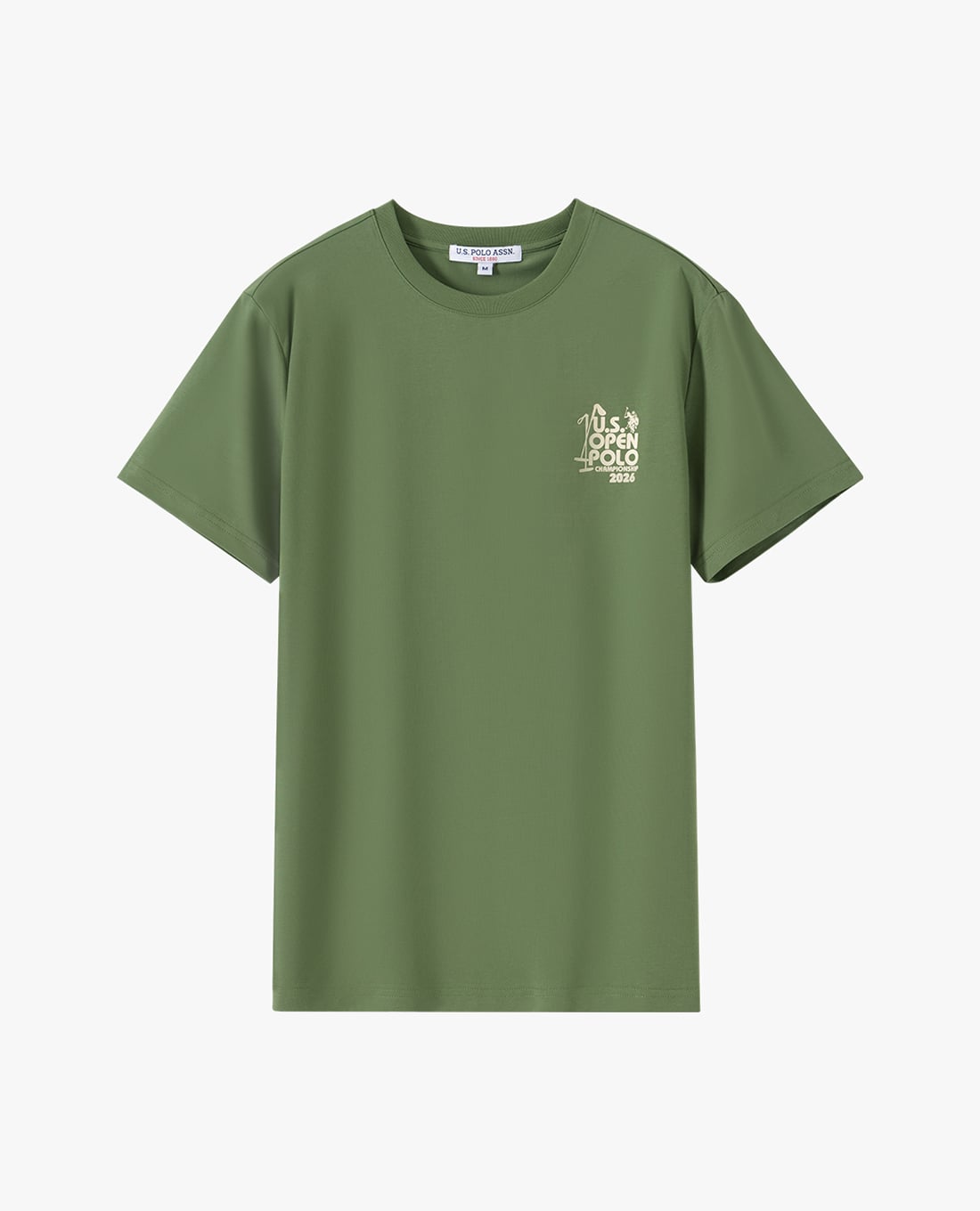 USPA - Áo thun nam cổ tròn tay ngắn in họa tiết