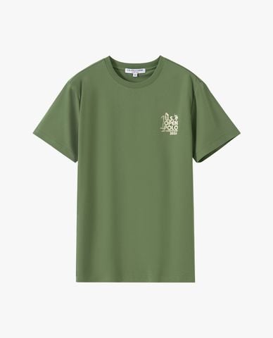  USPA - Áo thun nam cổ tròn tay ngắn in họa tiết 