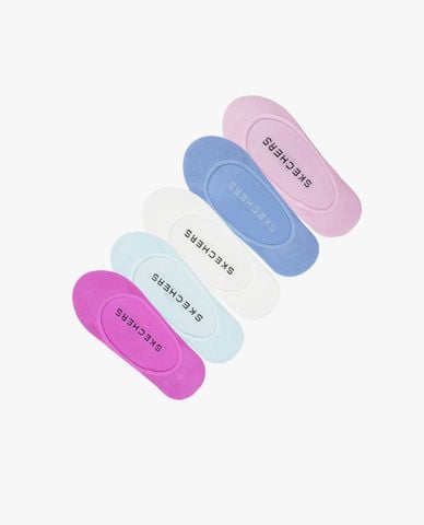  SKECHERS - Set 5 vớ nữ cổ thấp 