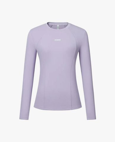  K-SWISS - Áo thun thể thao nữ cổ tròn tay dài 