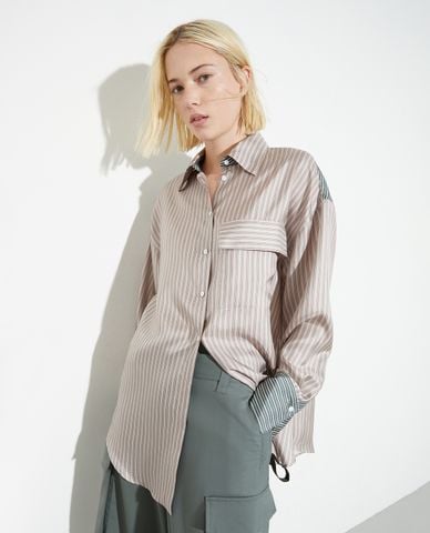  MAX&Co. - Áo sơ mi nữ cổ bẻ tay dài Irina 