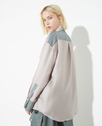  MAX&Co. - Áo sơ mi nữ cổ bẻ tay dài Irina 