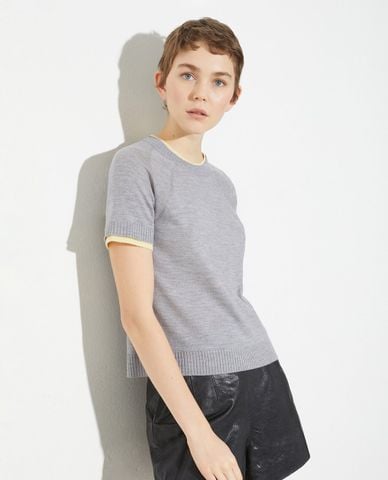  MAX&Co. - Áo thun nữ cổ tròn tay ngắn Wasser 