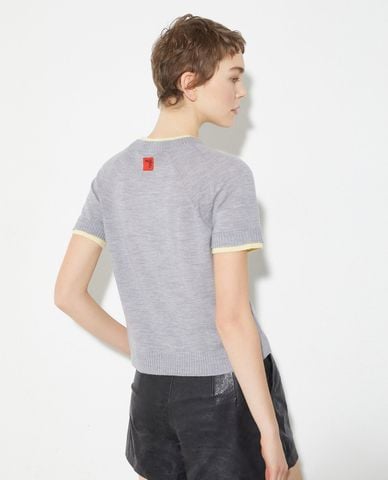  MAX&Co. - Áo thun nữ cổ tròn tay ngắn Wasser 