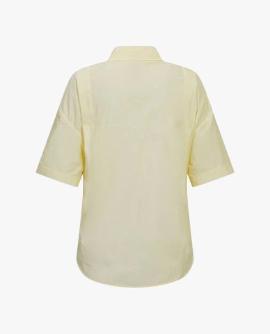  K-SWISS - Áo sơ mi nữ tay lỡ phối khóa zip 