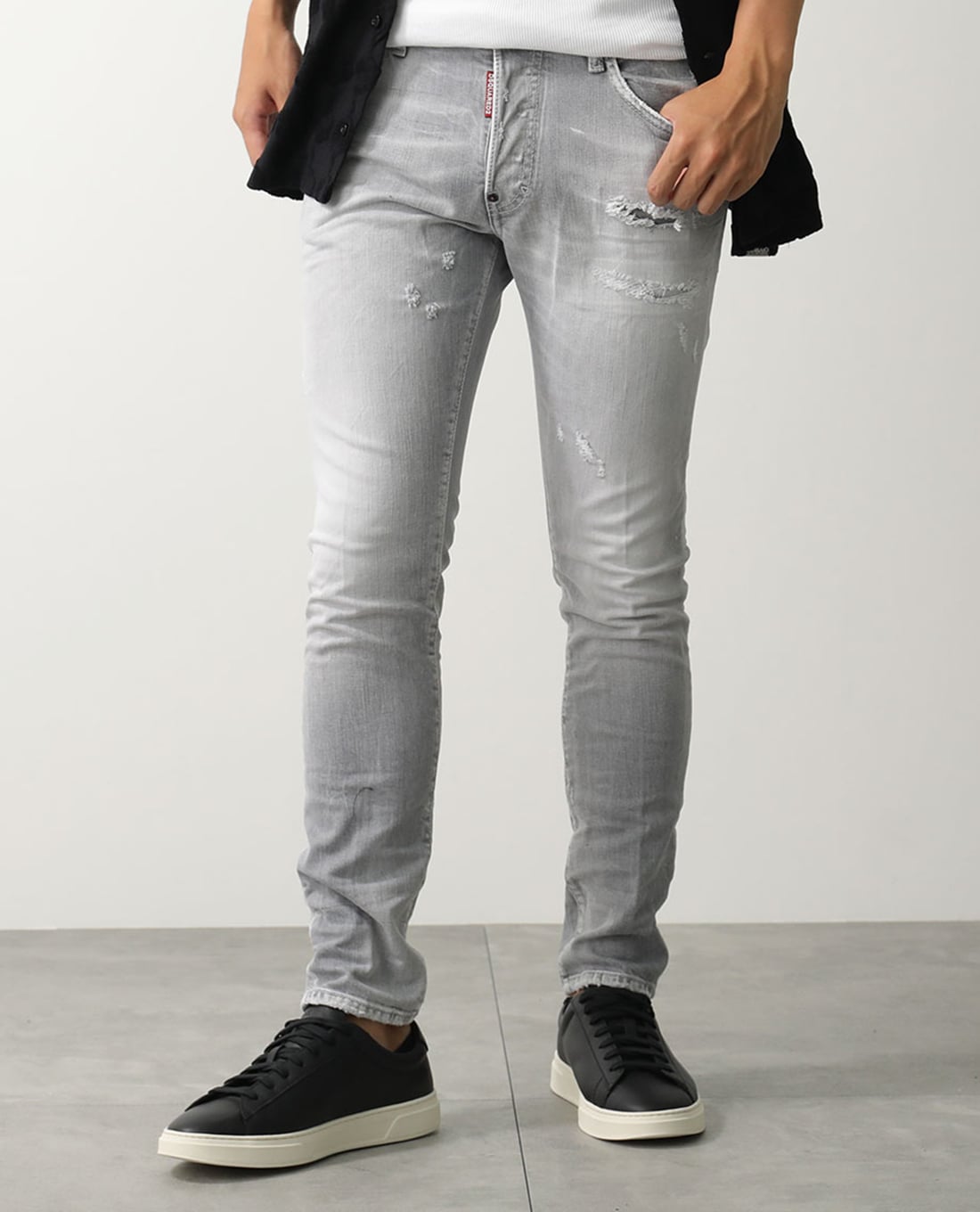 DSQUARED2 - Quần jeans nam phom ôm Skater