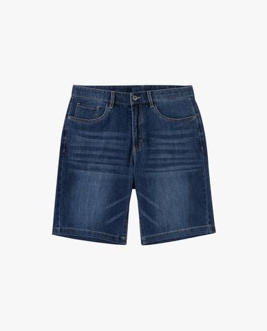 USPA - Quần short jeans nam wash năng động 