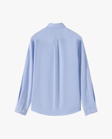  USPA - Áo sơ mi nam cổ bẻ tay dài thêu logo 