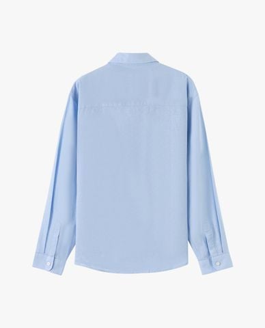  USPA - Áo sơ mi nữ cổ bẻ tay dài phối túi 