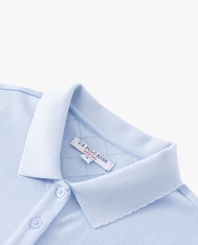  USPA - Đầm polo mini tay ngắn phom suông 