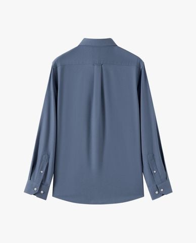  USPA - Áo sơ mi nam cổ bẻ tay dài thêu logo 