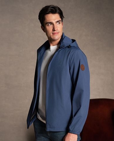  USPA - Áo khoác thể thao nam phối mũ thời trang 