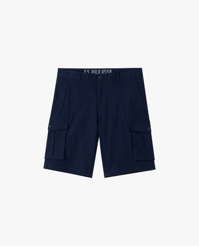  USPA - Quần short nam ngang gối phối túi hộp 