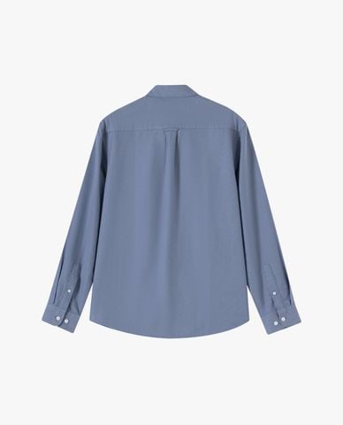  USPA - Áo sơ mi nam cổ bẻ tay dài thêu logo 