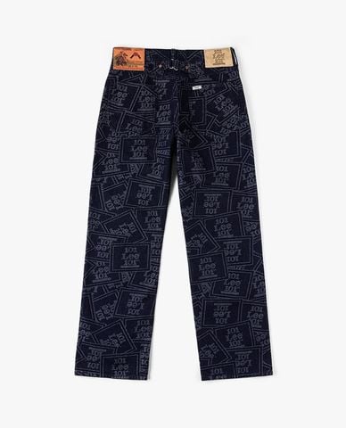 LEE - Quần jeans nam ống rộng 101+ 