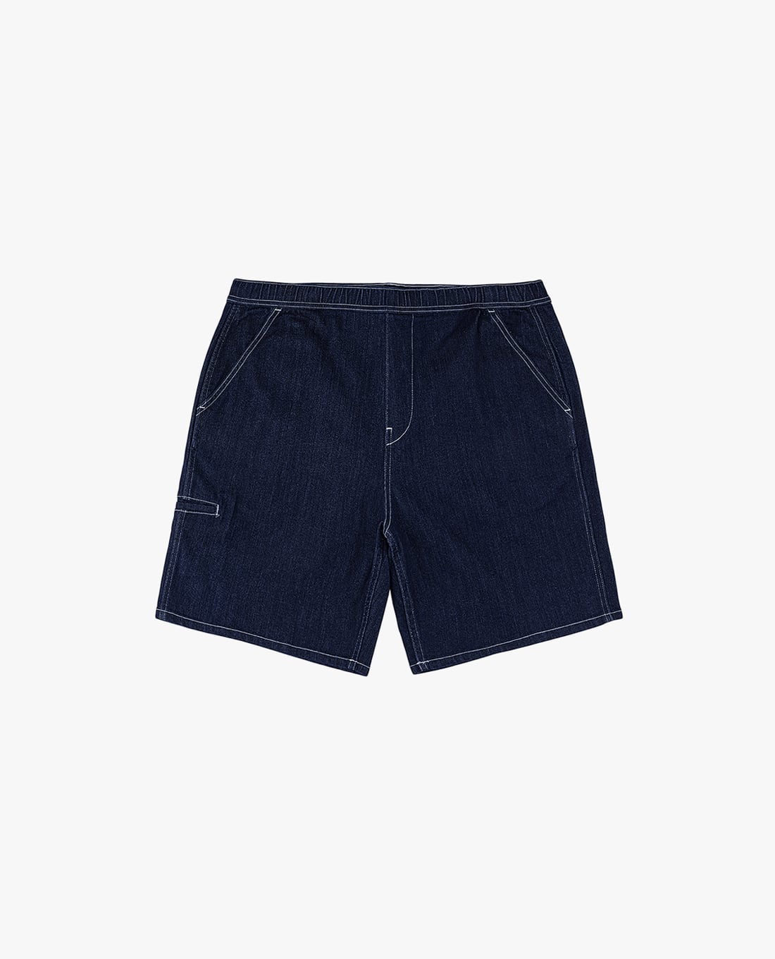LEE - Quần short jeans nam lưng thun 908