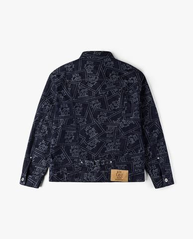  LEE - Áo khoác denim nam cổ bẻ tay dài 101+ 