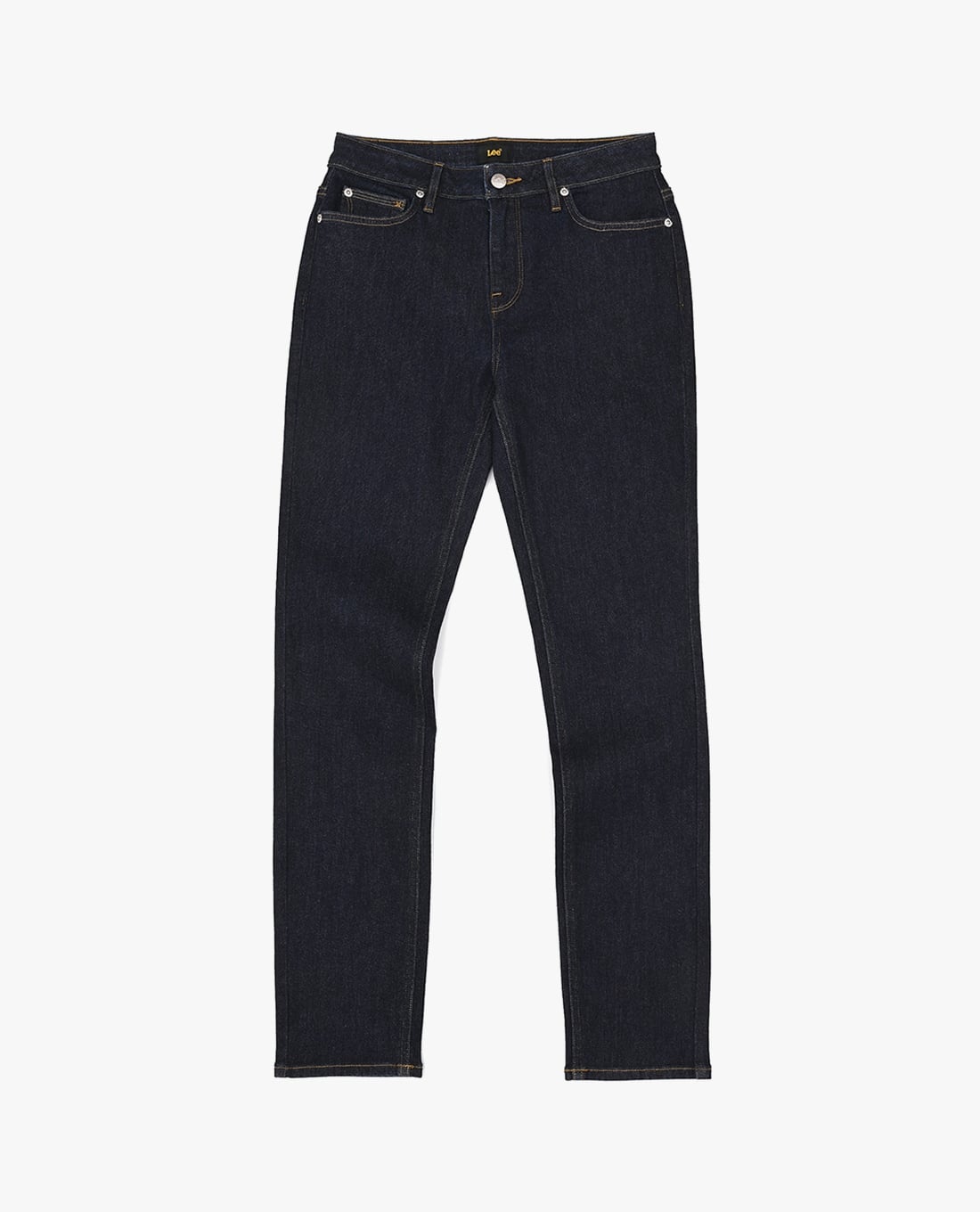 LEE - Quần jeans nữ ống đứng đính đinh tán 419