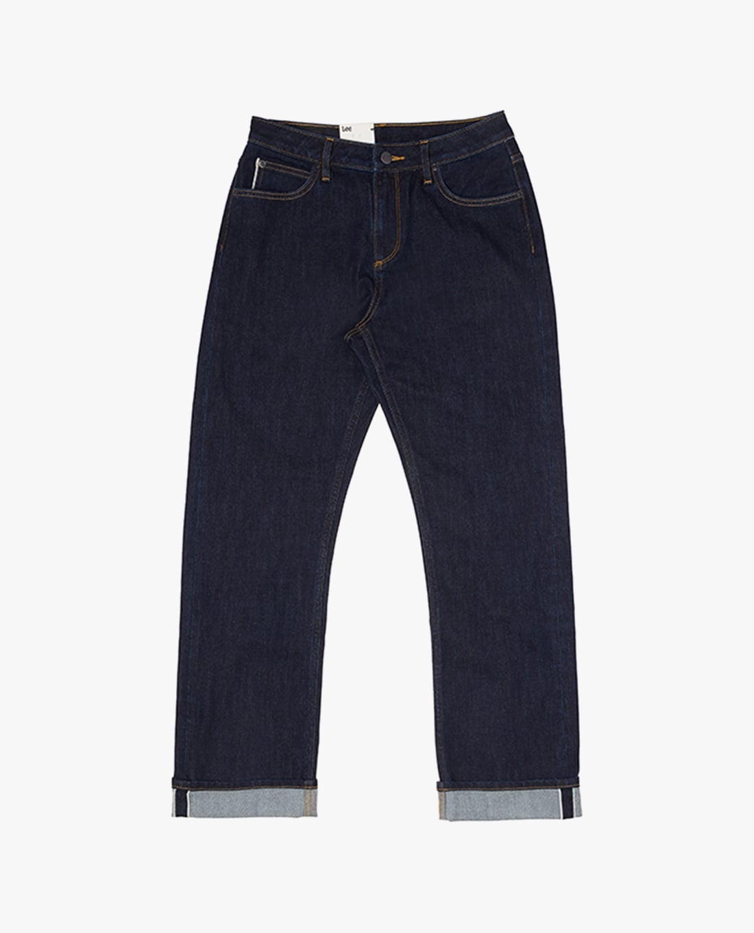 LEE - Quần jeans nữ ống đứng xắn gấu 422