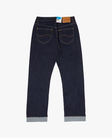  LEE - Quần jeans nữ ống đứng xắn gấu 422 